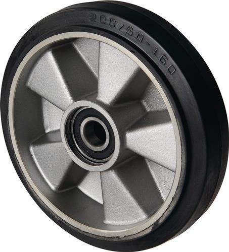 Pfaff Lenkrad VG Naben-L.43mm Rad-B.50mm D.200mm Guss-Felge 034527100010 von Pfaff
