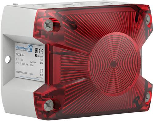 Pfannenberg Blitzleuchte PY X-S-05 24 DC RD 7035 21510805055 Rot Rot 24 V/DC von Pfannenberg
