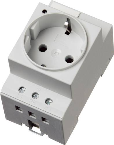 Pfannenberg Schaltschrank-Steckdose PPS socket-outlet  D  250V Grau 1St. von Pfannenberg