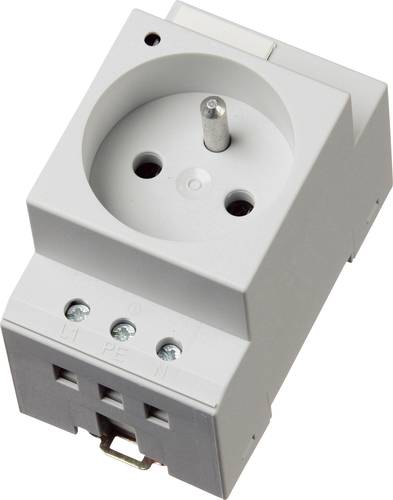 Pfannenberg Schaltschrank-Steckdose PPS socket-outlet  F  - 250V Grau 1St. von Pfannenberg