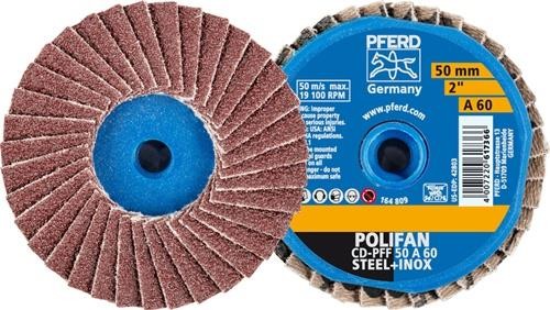 10 Stk. Pferd Fächerschleifscheibe COMBIDISC-Mini-POLIFAN D.50mm K.60 10 Stk. Pferd Fächerschleifscheibe COMBIDISC-Mini-POLIFAN D.50mm K.60 von Pferd
