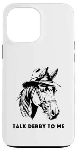 Talk Derby To Me Outfit Pferderennen Spruch Outfit Pferde Hülle für iPhone 13 Pro Max Talk Derby To Me Outfit Pferderennen Spruch Outfit Pferde Hülle für iPhone 13 Pro Max von Pferde Trabrennbahn Pferderennsport Traber Pferd