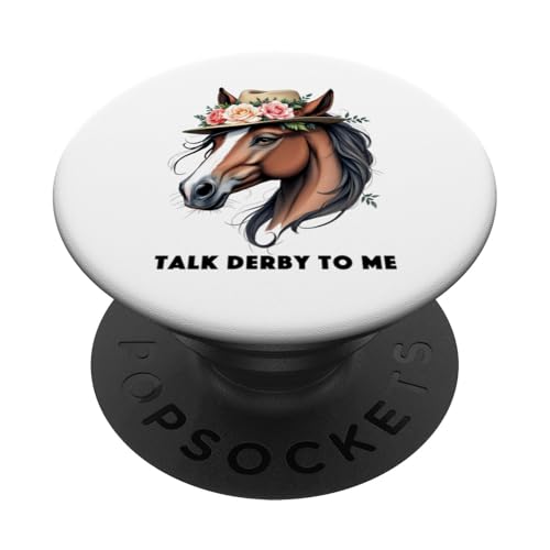 Talk Derby To Me Outfit Pferderennen Spruch Outfit Pferde PopSockets Klebender PopGrip Talk Derby To Me Outfit Pferderennen Spruch Outfit Pferde PopSockets Klebender PopGrip von Pferde Trabrennbahn Pferderennsport Traber Pferd