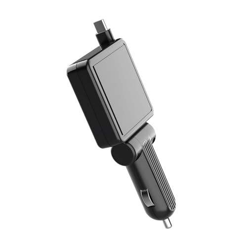 Pffiocix 30W Auto Ladeadapter Schnellladung mit einziehbarem Kabel TypeC Breite Kompatibilität Pffiocix 30W Auto Ladeadapter Schnellladung mit einziehbarem Kabel TypeC Breite Kompatibilität von Pffiocix