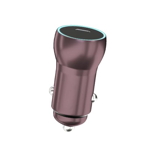 Pffiocix Auto Effizientes Autoladegerät 20W Schnell Auto Typ C für USB C Telefone Tablets von Pffiocix