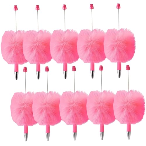 Pfjsseey 10pcs Perlenstifte, Plastikstifte mit weichem und unscharfem Flaum, einversteigerter niedlicher süßer Fluffy für DIY Craft School Office Supplies Pfjsseey 10pcs Perlenstifte, Plastikstifte mit weichem und unscharfem Flaum, einversteigerter niedlicher süßer Fluffy für DIY Craft School Office Supplies von Pfjsseey