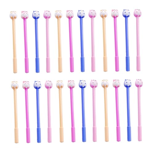Pfjsseey Hamster Pen 24PCS 0, 5 mm Tipp süße schwarze Tintenstifte mit Hamster -Topper 8 Zoll Plastikpapier zum Schreiben, Schule, Büro, Lehrergeschenk, zufälliger Farbstift Pfjsseey Hamster Pen 24PCS 0, 5 mm Tipp süße schwarze Tintenstifte mit Hamster -Topper 8 Zoll Plastikpapier zum Schreiben, Schule, Büro, Lehrergeschenk, zufälliger Farbstift von Pfjsseey