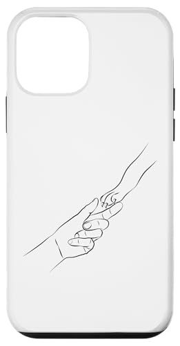 Pfote Menschenhand Hund Hunde Hundeliebhaber Hundebesitzer Hülle für iPhone 12 mini von Pfote Paw Hand Hund Dog Liebe love Geschenk Gift