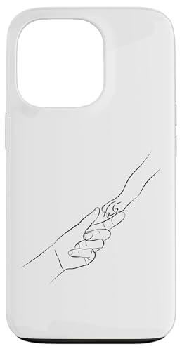 Pfote Menschenhand Hund Hunde Hundeliebhaber Hundebesitzer Hülle für iPhone 13 Pro von Pfote Paw Hand Hund Dog Liebe love Geschenk Gift