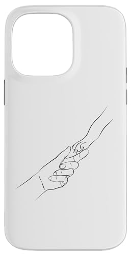 Pfote Menschenhand Hund Hunde Hundeliebhaber Hundebesitzer Hülle für iPhone 14 Pro Max von Pfote Paw Hand Hund Dog Liebe love Geschenk Gift