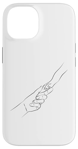 Pfote Menschenhand Hund Hunde Hundeliebhaber Hundebesitzer Hülle für iPhone 14 von Pfote Paw Hand Hund Dog Liebe love Geschenk Gift