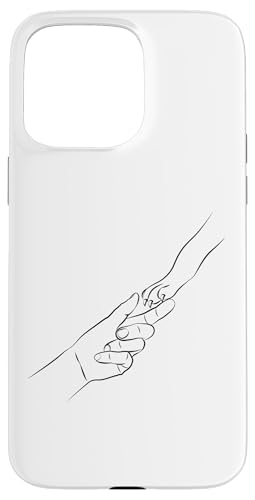 Pfote Menschenhand Hund Hunde Hundeliebhaber Hundebesitzer Hülle für iPhone 15 Pro Max von Pfote Paw Hand Hund Dog Liebe love Geschenk Gift