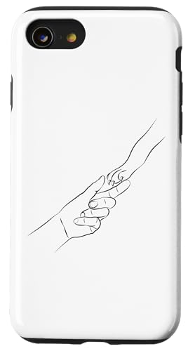 Pfote Menschenhand Hund Hunde Hundeliebhaber Hundebesitzer Hülle für iPhone SE (2020) / 7 / 8 von Pfote Paw Hand Hund Dog Liebe love Geschenk Gift