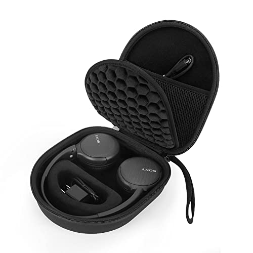 PhD Keisi Schutzhülle für JBL Tune500BT On-Ear-Bluetooth-Kopfhörer, harte Reise-Tragetasche, Schwarz von PhD Keisi