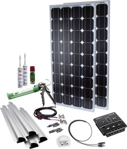 Phaesun Base Camp Three 600193 Solar-Set 200 Wp inkl. Laderegler von Phaesun