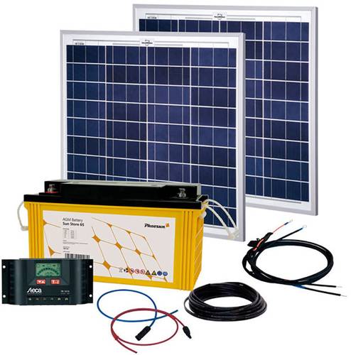 Phaesun Solar Rise Two 2.0 600078 Solar-Set inkl. Laderegler von Phaesun