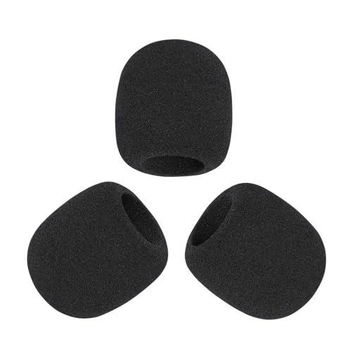 Pop-Filter/Windschutzscheibe für Shure SM58 SM58S SM58LC SM58-CN SM58-X2U SM48 Beta-58A Mikrofone, Schaumstoff-Mikrofonabdeckung zum Filtern von Plosiven, Zischgeräuschen und anderen Pop-Filter/Windschutzscheibe für Shure SM58 SM58S SM58LC SM58-CN SM58-X2U SM48 Beta-58A Mikrofone, Schaumstoff-Mikrofonabdeckung zum Filtern von Plosiven, Zischgeräuschen und anderen von PhantAccy