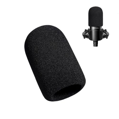 Popfilter / Windschutz für Audio-Technica AT-2020 AT-2035 AT-2050 ATR2500 ATR2500X AT-4040 Mikrofone, Mikrofonabdeckung zum Filtern von Plosiven und Zischgeräuschen von PhantAccy