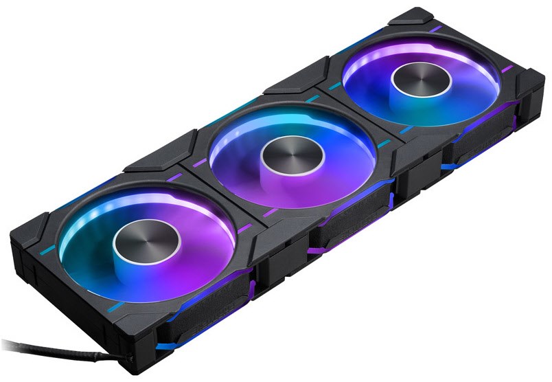 D30 PWM Rev.Airflow (120mm) 3erPack Lüfter schwarz von Phanteks