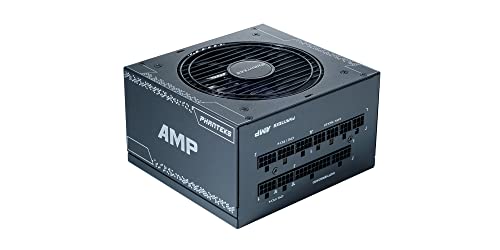 PHANTEKS AMP v2 80 Plus Gold Netzteil, modular, PCIe 5.0-1000 Watt, schwarz von Phanteks