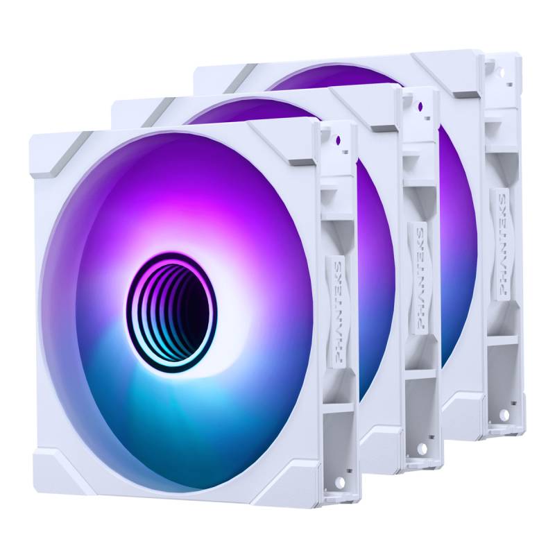 PHANTEKS M25-140 Gen2 PWM DRGB 3er-Pack weiß | Gehäuselüfter von Phanteks