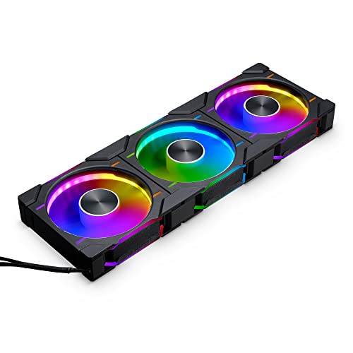 Phanteks D30 PWM Regular Airflow D-RGB Lüfter, 3er Pack - 120 mm, schwarz Phanteks D30 PWM Regular Airflow D-RGB Lüfter, 3er Pack - 120 mm, schwarz von Phanteks