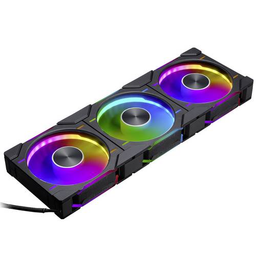 Phanteks D30 PWM Regular Airflow D-RGB PC-Gehäuse-Lüfter Schwarz (B x H x T) 120 x 120 x 30mm von Phanteks