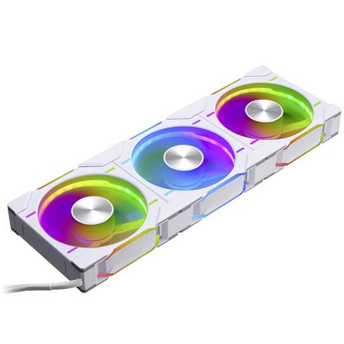 Phanteks D30 PWM Regular Airflow D-RGB PC-Gehäuse-Lüfter Weiß (B x H x T) 120 x 120 x 30mm von Phanteks