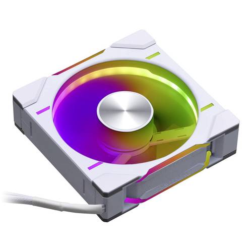 Phanteks D30 PWM Regular Airflow D-RGB PC-Gehäuse-Lüfter Weiß (B x H x T) 120 x 120 x 30mm von Phanteks