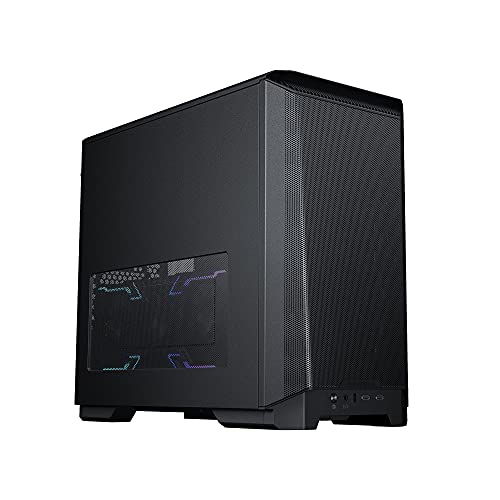 Phanteks PH-EC200AC_BK01 Eclipse P200A Mini-Tower Gaming, PC-Gehaeuse Schwarz, ITX, Mini-ITX von Phanteks