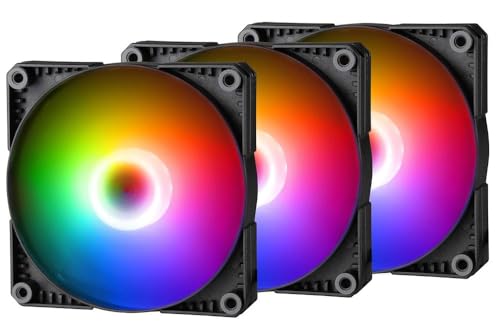 Phanteks SK PWM D-RGB Fan, Pack of 3, 140 mm, Black/White von Phanteks