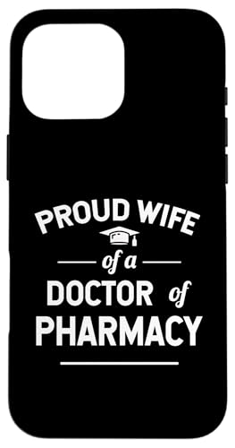 Stolze Ehefrau eines Absolventen der Pharmazie Hülle für iPhone 16 Pro Max Stolze Ehefrau eines Absolventen der Pharmazie Hülle für iPhone 16 Pro Max von Pharmacist Gifts