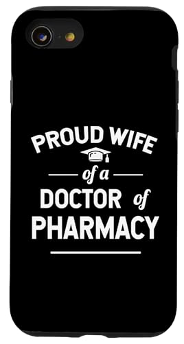 Stolze Ehefrau eines Absolventen der Pharmazie Hülle für iPhone SE (2020) / 7 / 8 von Pharmacist Gifts