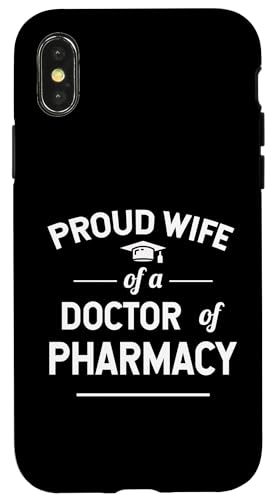 Stolze Ehefrau eines Absolventen der Pharmazie Hülle für iPhone X/XS Stolze Ehefrau eines Absolventen der Pharmazie Hülle für iPhone X/XS von Pharmacist Gifts