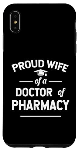 Stolze Ehefrau eines Absolventen der Pharmazie Hülle für iPhone XS Max Stolze Ehefrau eines Absolventen der Pharmazie Hülle für iPhone XS Max von Pharmacist Gifts