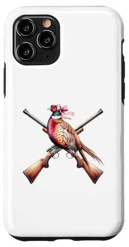 Kokette Schleife Fasan Jäger Fasan Jagd Rosa Mädchen Mama Hülle für iPhone 11 Pro von Pheasant Hunter Coquette Aesthetic Women Clothing