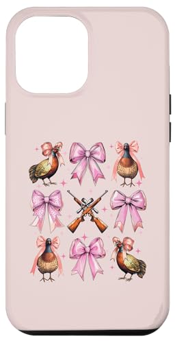 Kokette Schleife Fasan Jäger Fasan Jagd Rosa Mädchen Mama Hülle für iPhone 12 Pro Max von Pheasant Hunter Coquette Aesthetic Women Clothing