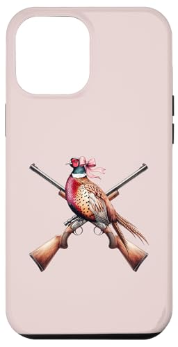 Kokette Schleife Fasan Jäger Fasan Jagd Rosa Mädchen Mama Hülle für iPhone 12 Pro Max von Pheasant Hunter Coquette Aesthetic Women Clothing