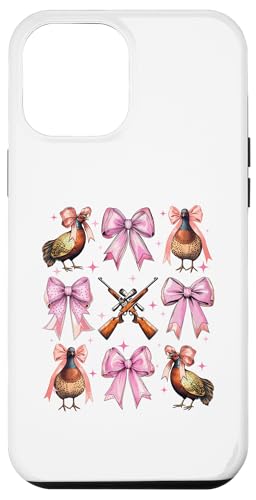 Kokette Schleife Fasan Jäger Fasan Jagd Rosa Mädchen Mama Hülle für iPhone 12 Pro Max von Pheasant Hunter Coquette Aesthetic Women Clothing