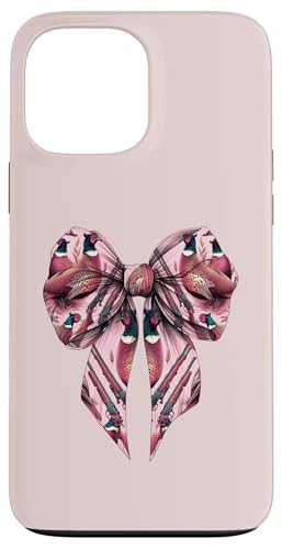 Kokette Schleife Fasan Jäger Fasan Jagd Rosa Mädchen Mama Hülle für iPhone 13 Pro Max von Pheasant Hunter Coquette Aesthetic Women Clothing