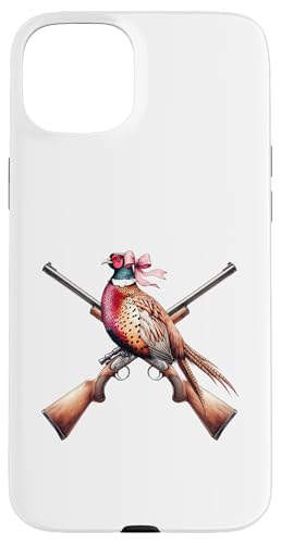 Kokette Schleife Fasan Jäger Fasan Jagd Rosa Mädchen Mama Hülle für iPhone 15 Plus von Pheasant Hunter Coquette Aesthetic Women Clothing