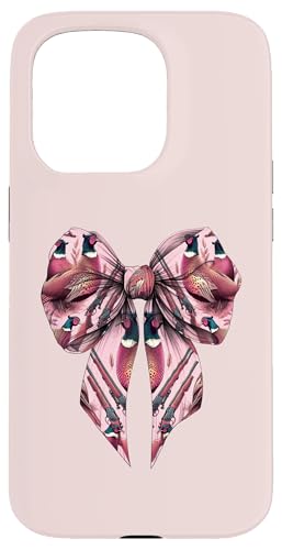 Kokette Schleife Fasan Jäger Fasan Jagd Rosa Mädchen Mama Hülle für iPhone 15 Pro von Pheasant Hunter Coquette Aesthetic Women Clothing