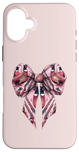 Kokette Schleife Fasan Jäger Fasan Jagd Rosa Mädchen Mama Hülle für iPhone 16 Plus von Pheasant Hunter Coquette Aesthetic Women Clothing