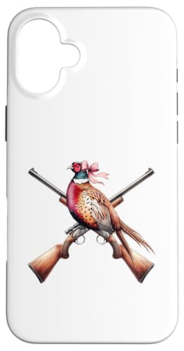 Kokette Schleife Fasan Jäger Fasan Jagd Rosa Mädchen Mama Hülle für iPhone 16 Plus Kokette Schleife Fasan Jäger Fasan Jagd Rosa Mädchen Mama Hülle für iPhone 16 Plus von Pheasant Hunter Coquette Aesthetic Women Clothing