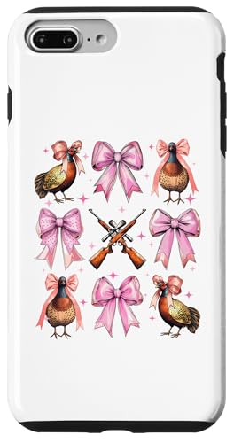 Kokette Schleife Fasan Jäger Fasan Jagd Rosa Mädchen Mama Hülle für iPhone 7 Plus/8 Plus von Pheasant Hunter Coquette Aesthetic Women Clothing