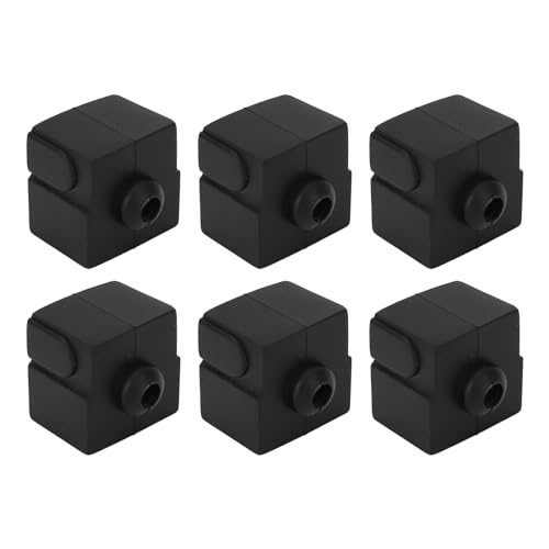 3D -DruckerdüSE Silikonhülsen -Kit mit Hervorragender Isolierung für Ender 3 V3 SE - Pack von 6 von Phefop