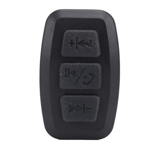 BT Wireless Phone Fernbedienungsbike -Fahrrad -Fernbedienung, IPX6 Cycling -Telefoncontroller mit Wiederaufladbarem Akku, Multifunktional, für, für -Telefone (Black) von Phefop