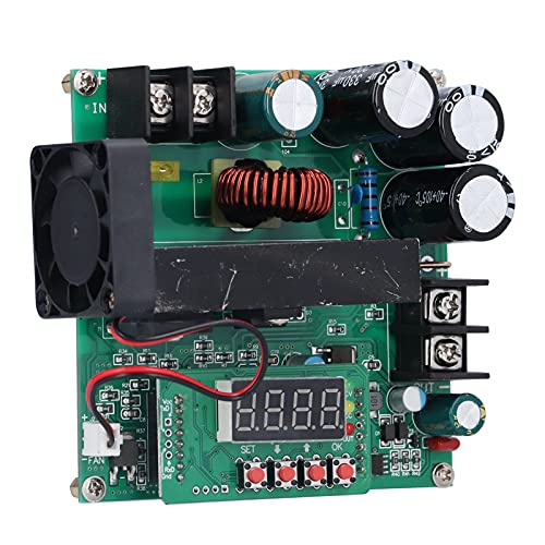 Einstellbarer Spannungsregler, Boost-Modul mit Kühlgebläse-Stromversorgungsmodul BST 900 W Zur Boost-Spannungsregelung Einstellbarer Spannungsregler, Boost-Modul mit Kühlgebläse-Stromversorgungsmodul BST 900 W Zur Boost-Spannungsregelung von Phefop