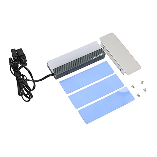 Festplatte Kühlkörper Dual -Schnittstelle Cool SSD -Kühler 5V 3 Pin M.2 SSD Heatkolben für Computer -Enthusiasten Abs Aluminiumlegierung Festplatte Kühlkörper Dual -Schnittstelle Cool SSD -Kühler 5V 3 Pin M.2 SSD Heatkolben für Computer -Enthusiasten Abs Aluminiumlegierung von Phefop
