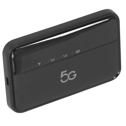 Phefop 5G WiFi6 Tragbares Reisen Mobile Hotspot Schnelle Verbindung für 16 Geräte IP54 Design für Reisende Schwarze 10000 MAh Akku Phefop 5G WiFi6 Tragbares Reisen Mobile Hotspot Schnelle Verbindung für 16 Geräte IP54 Design für Reisende Schwarze 10000 MAh Akku von Phefop